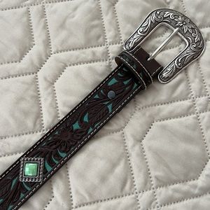 Ariat kids western belt